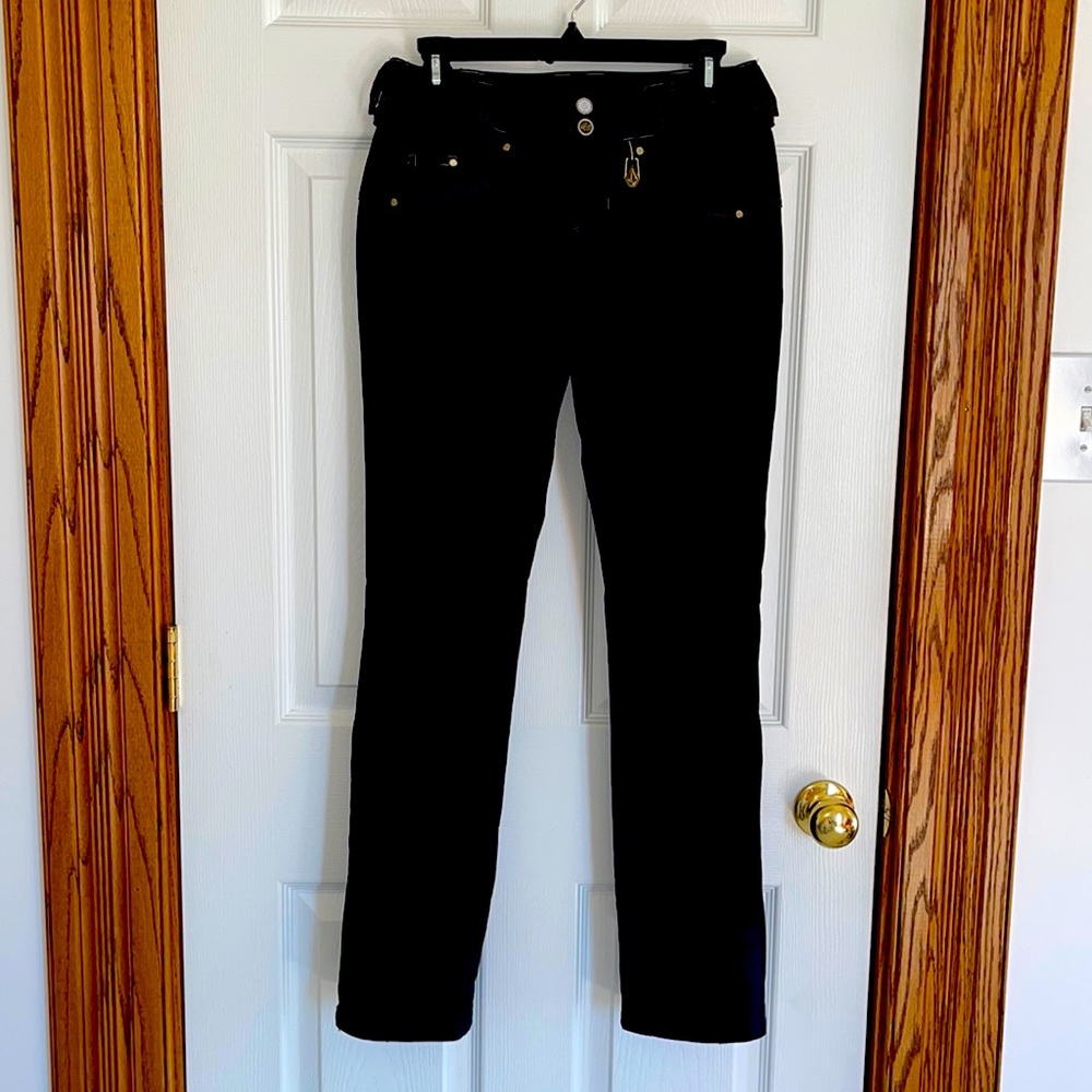 Volcom Nimbus Hybrid Skinny Snowboarding Pant Bla… - image 1